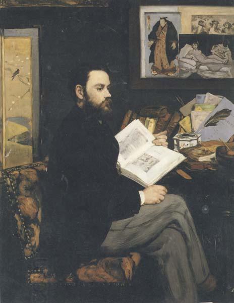 Edouard Manet Portrait d'Emile Zola (mk40) China oil painting art